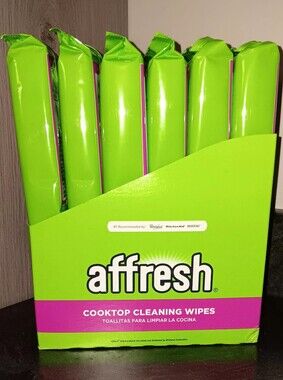 fresh Bright Green Affresh Cooktop Cleaning Wipes - 6 Pack